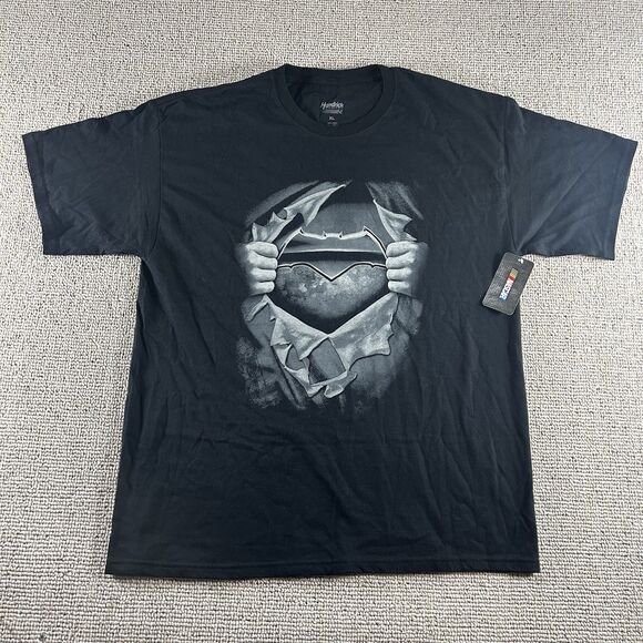 Dale Earnhardt Jr #88 Batman Graphic Shirt Men’s XL Hendrick Motorsports NWT Y2K - Picture 1 of 12